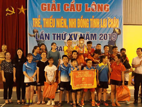 Giải Cầu lông Trẻ, Thiếu niên - Nhi đồng tỉnh Lai Châu lần thứ XVI năm 2020, tranh Cúp Ba Sao