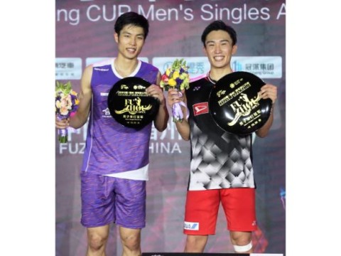 Kento Momota vào vòng chung kết giải Fuzhou China Open 2019