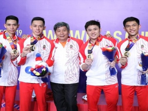 SEA Games: Đội tuyển cầu lông nam Indonesia giành huy chương Vàng thứ sáu liên tiếp