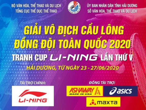 Kết quả ngày thi đấu ngày thứ nhất - Giải vô địch cầu lông đồng đội toàn Quốc 2020