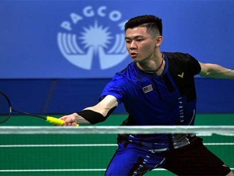 Lee Zii Jia của Maylaysia chuẩn bị sẵn sàng cho giải Thomas Cup sắp tới