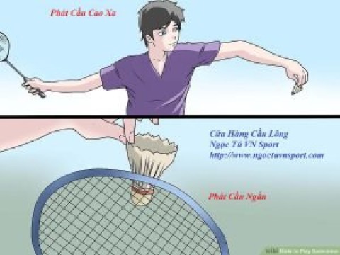 Nhập môn cầu lông với 4 cách phát cầu thuận tay