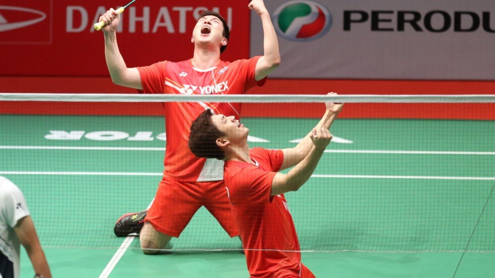 Lee Yong Dae và Kim Gi Jung tại Malaysia Master 2020