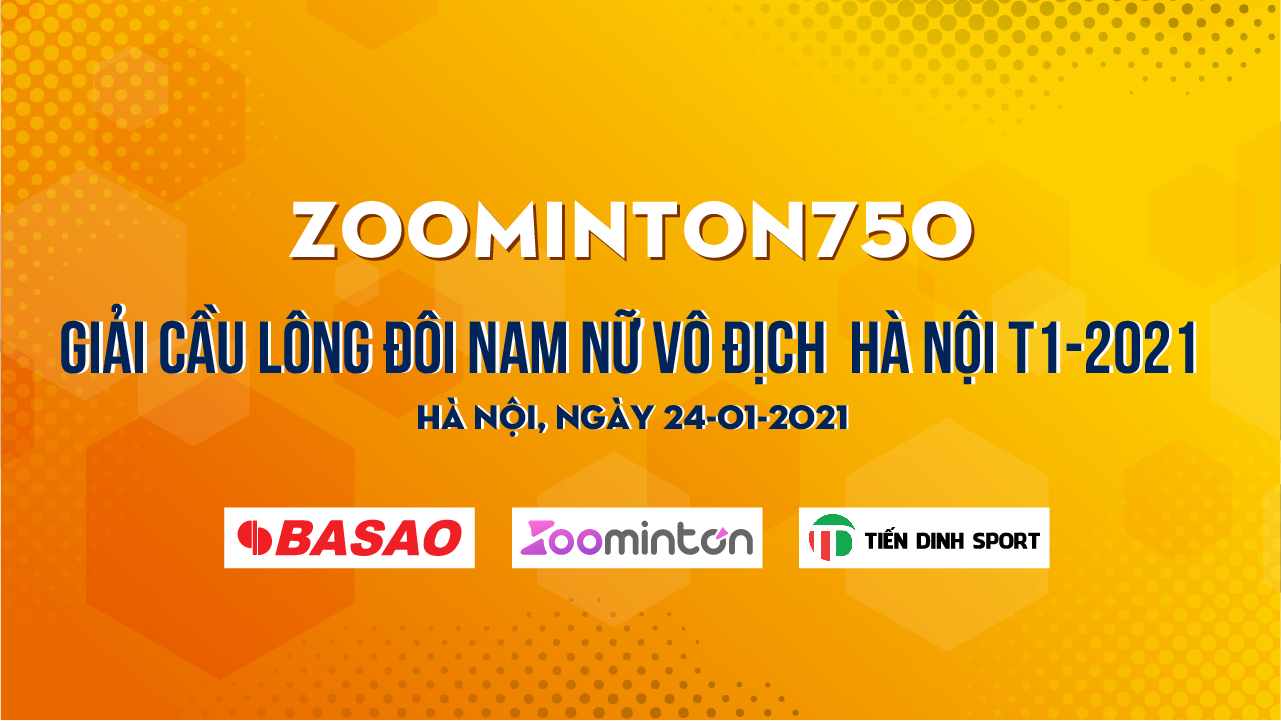 giải vô địch đôi nam nữ hà nội 2021