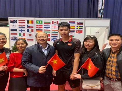 Việt Nam tham dự giải cầu lông Áo mở rộng