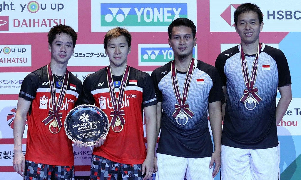 Các VĐV tham gia Japan Open 2019