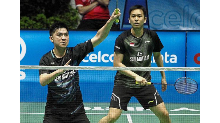 Hendra Setiawan kết hợp với Tan Boon Heong - tay vợt người Malaysia