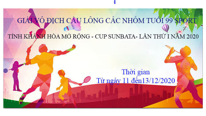 Giải vô địch cầu lông Nha Trang - Khánh Hòa 