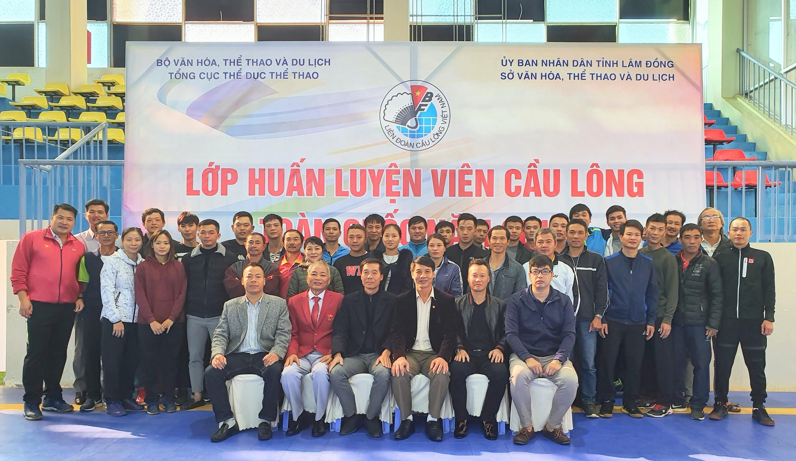 khai mạc lớp huấn luyện viên cầu lông 