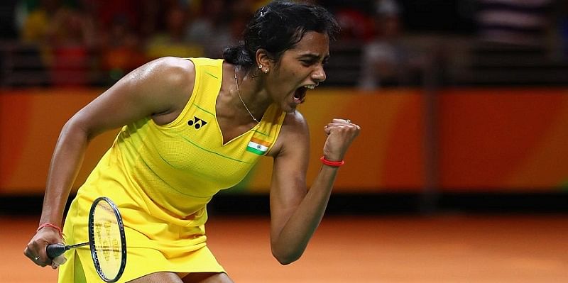 Pv Sindhu VĐV cầu lông Ấn Độ