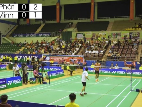 Nguyễn Tiến Minh - Lê Đức Phát tại Chung kết cầu lông vô địch cá nhân toàn quốc 2019